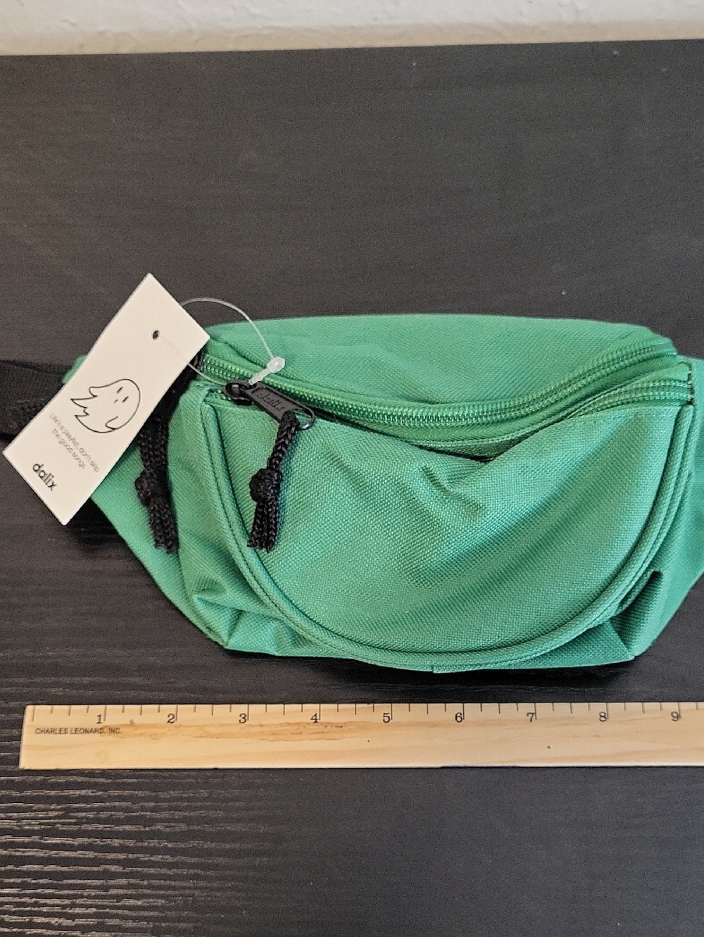 Dalix Brand Emerald Green Crossbody Fanny Pack